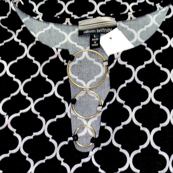 Allison Brittney Geometric Print Dress - Picture 6 of 10